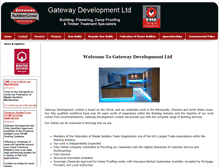 Tablet Screenshot of gatewaydevelopment.co.uk